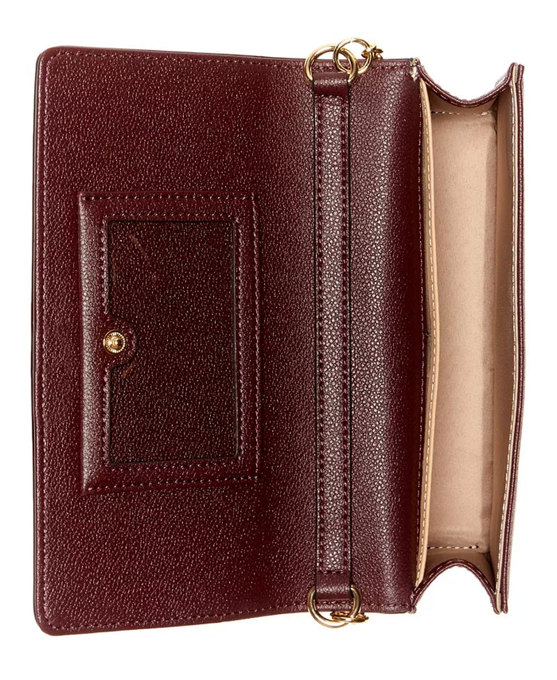 Nine West Women’s Lockup 9 Phone Chain Crossbody Wallet