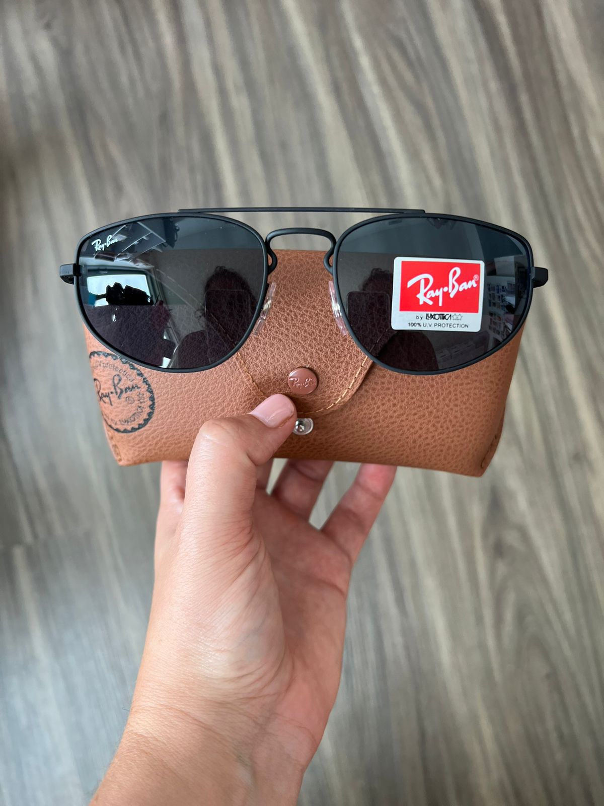 Ray-Ban rb3648m The Marshal, Black