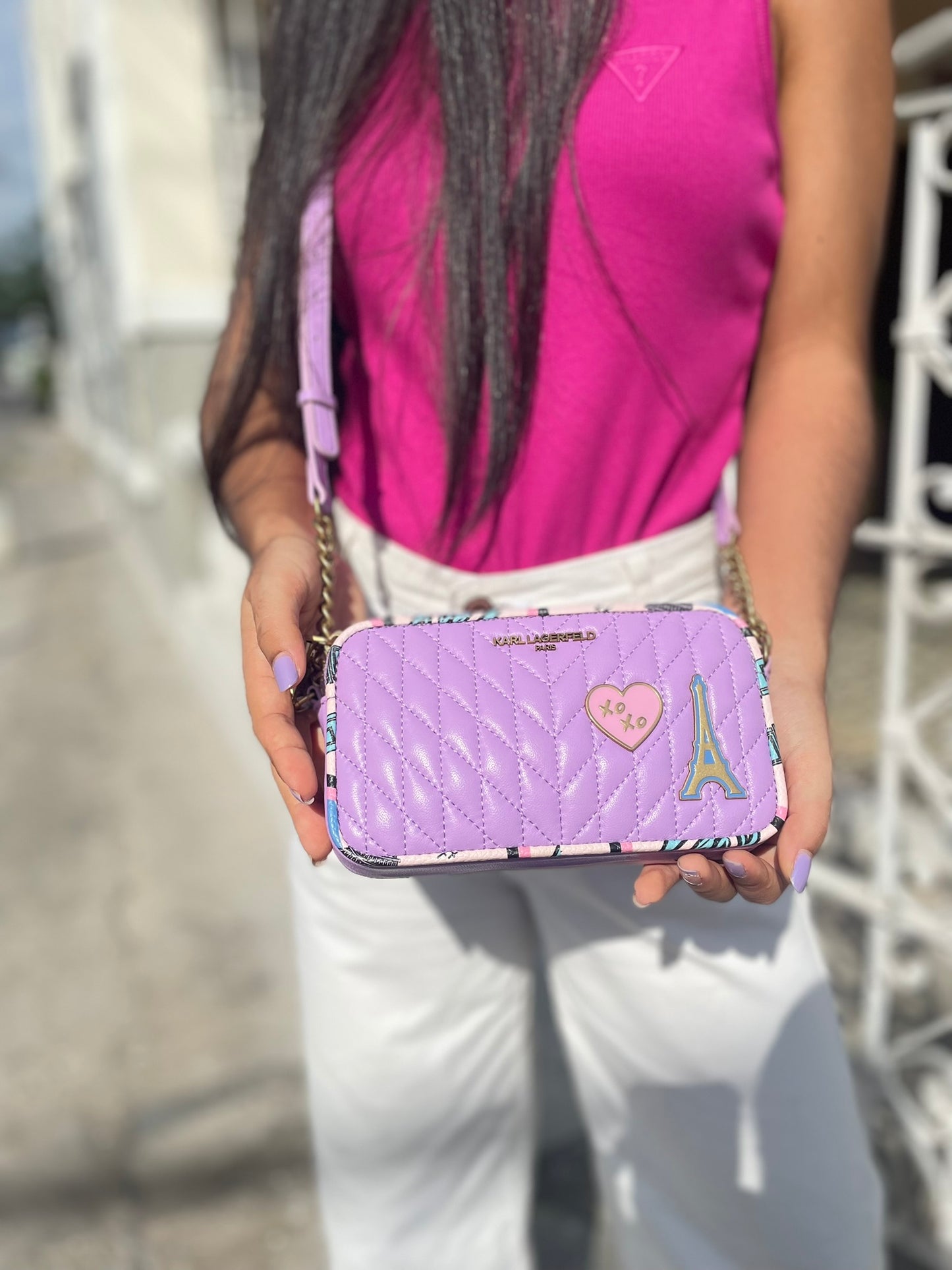 Bolso bandolera Karolina de Karl Lagerfeld Paris