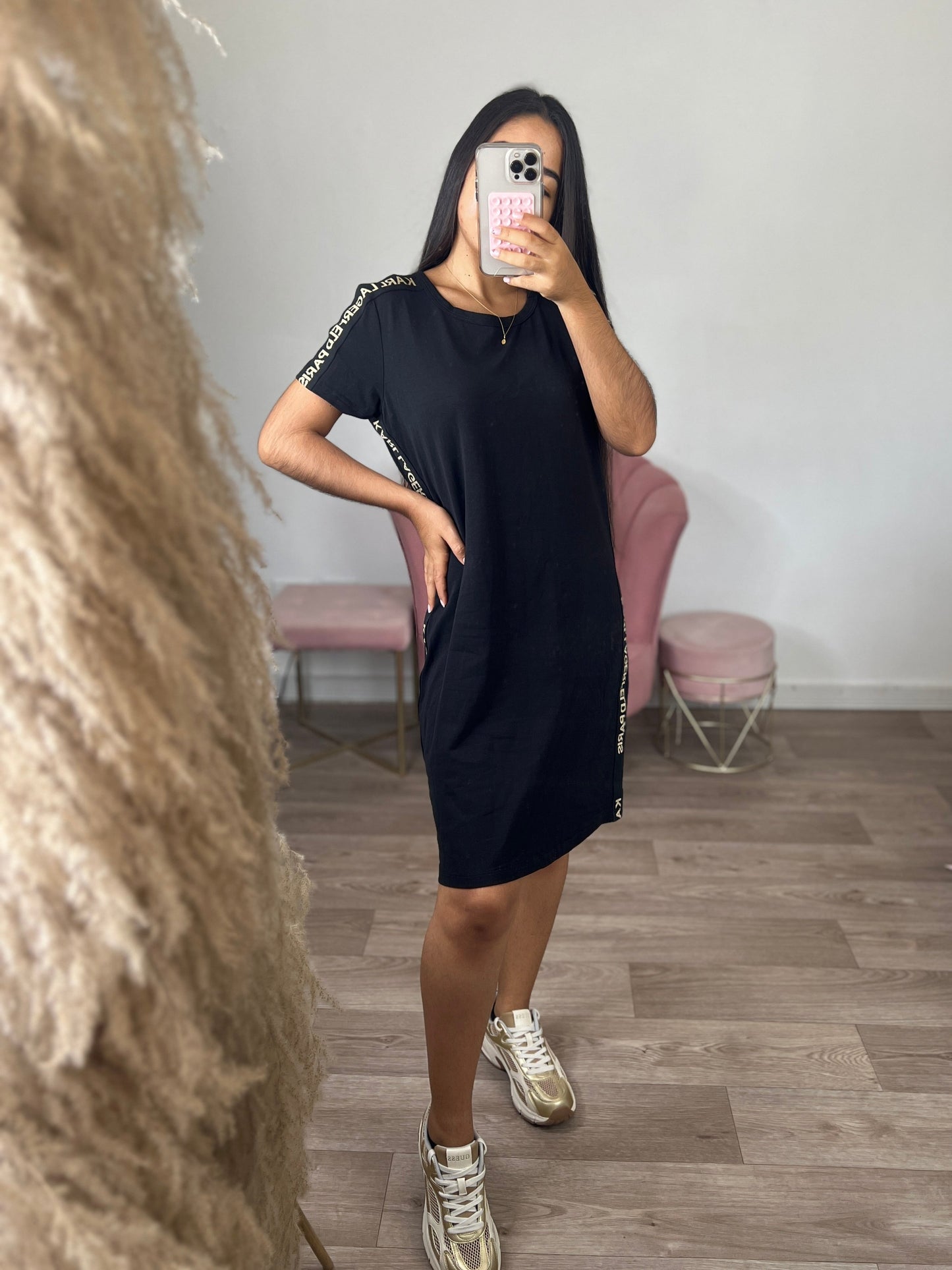 Vestido corto Karl Lagerfeld para mujer