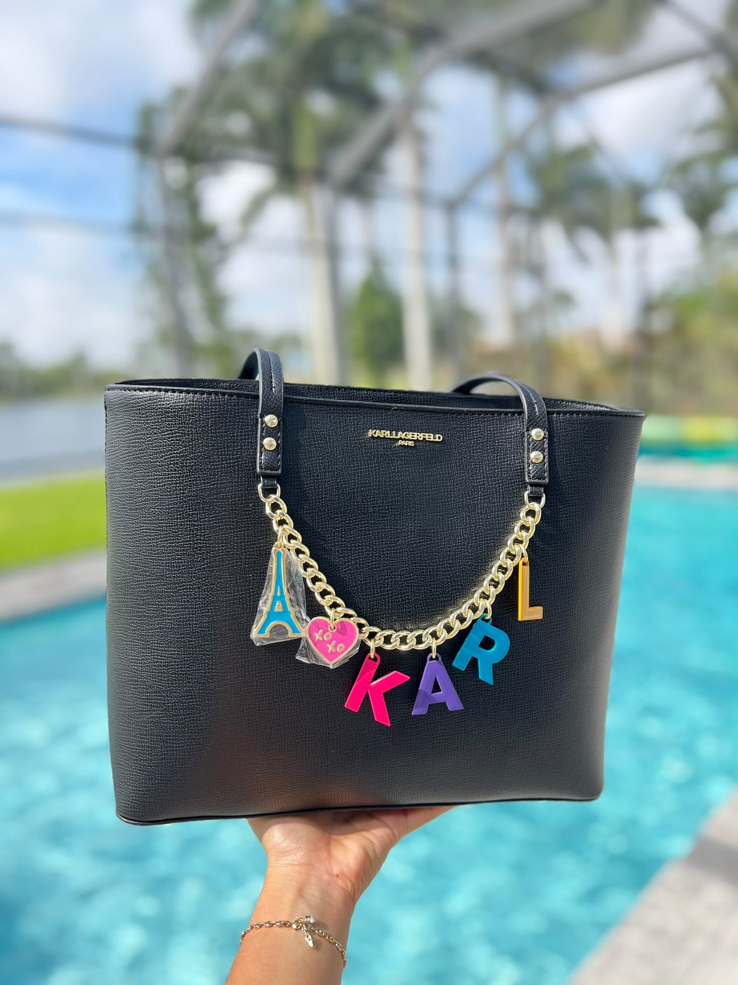 Bolso de mano Karl Lagerfeld Paris Maybelle