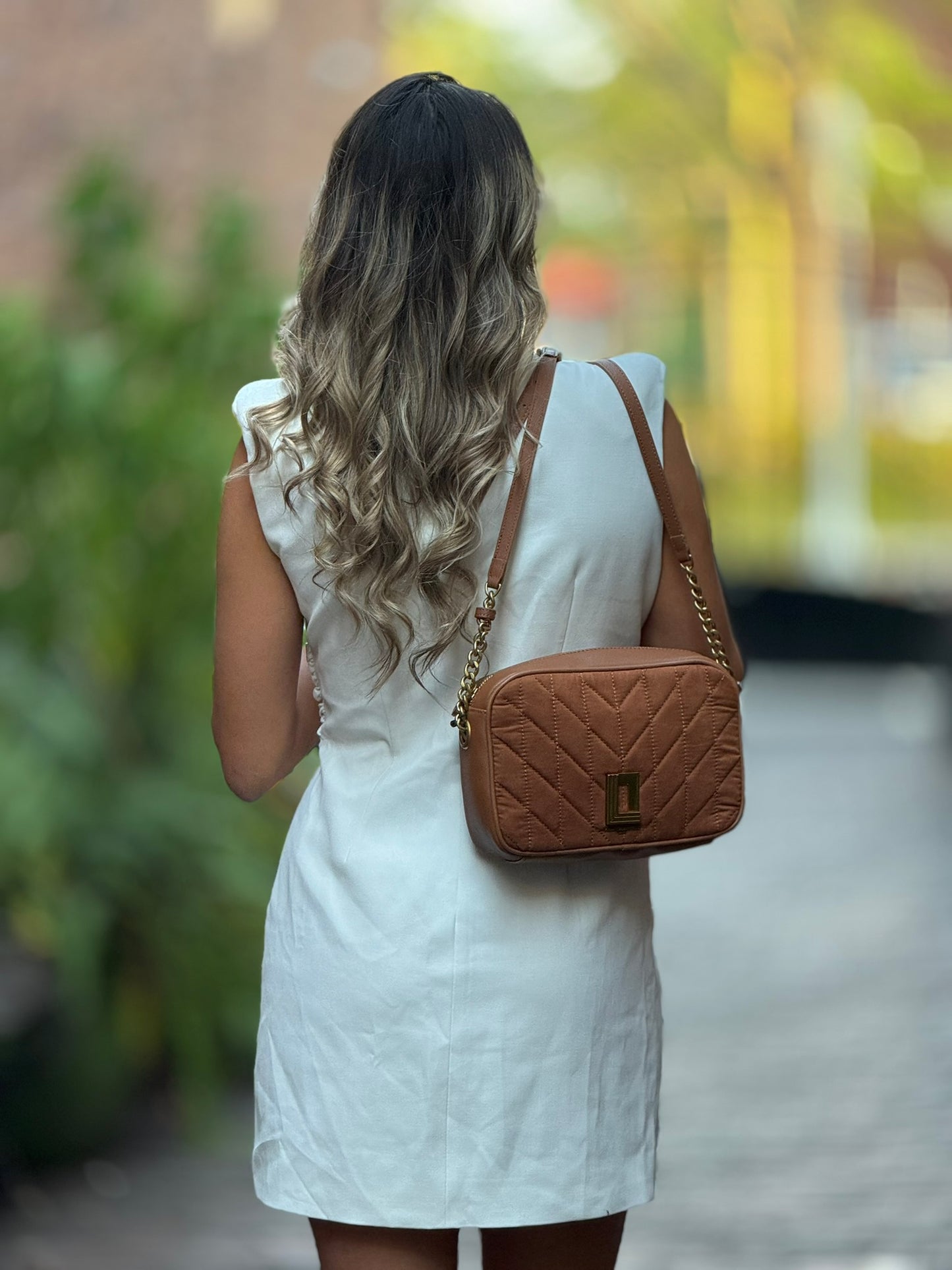 Bolso bandoler karl lagerfeld de piel acolchada Lafayette