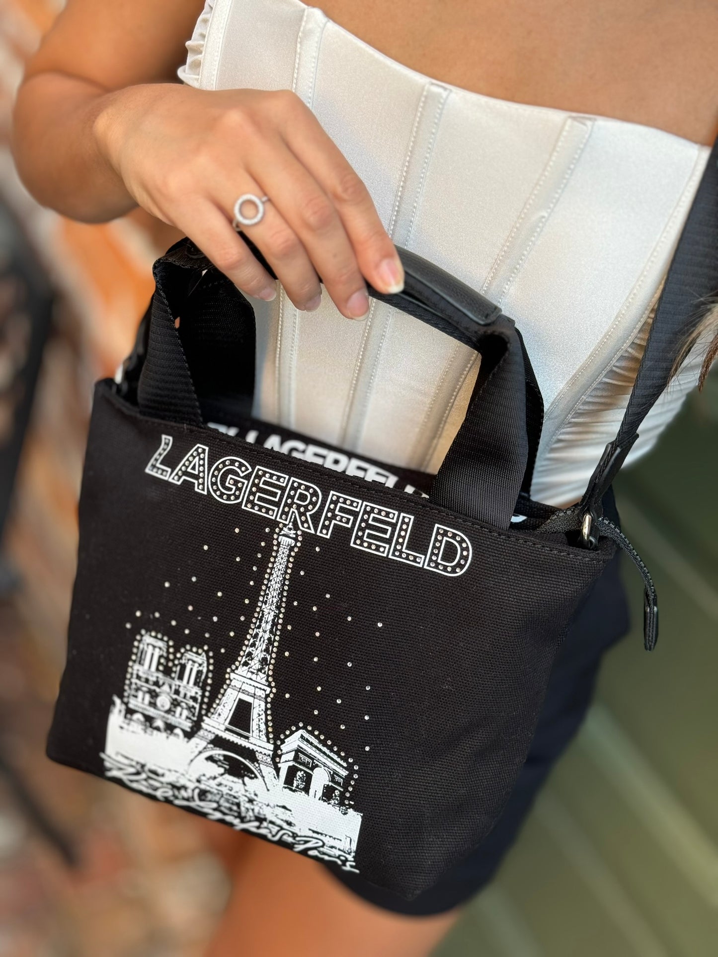 Bolso de mano Kristen de Karl Lagerfeld