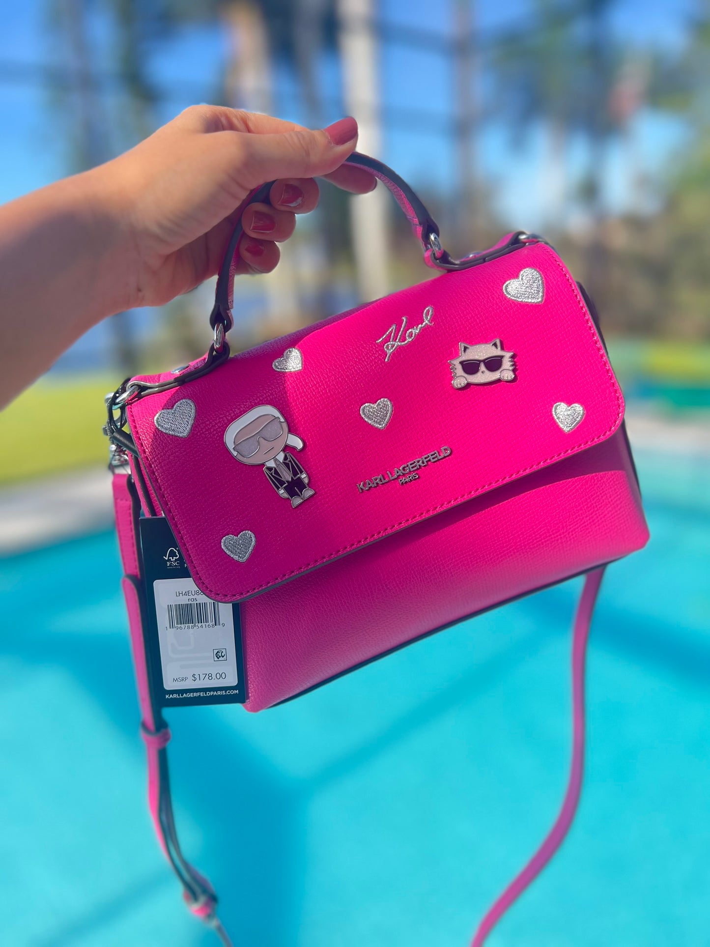 Bolso bandolera Pines de Karl Lagerfeld