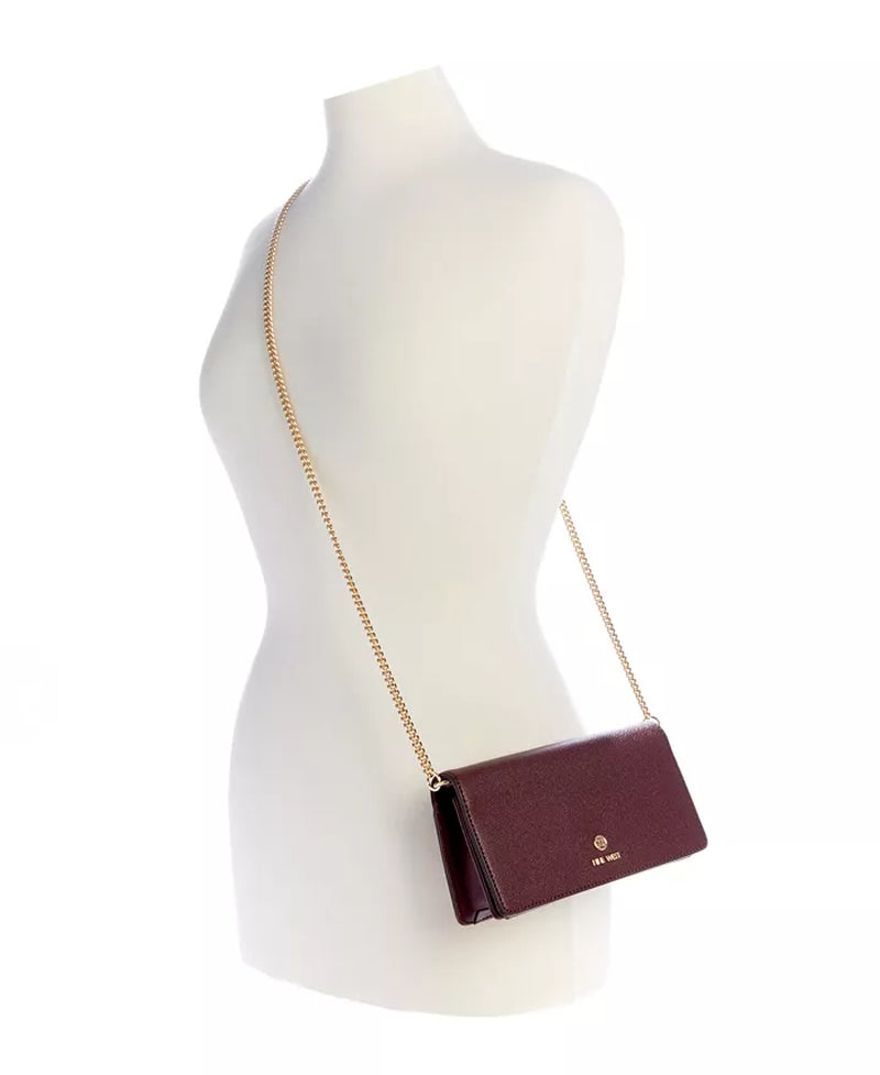 Nine West Women’s Lockup 9 Phone Chain Crossbody Wallet