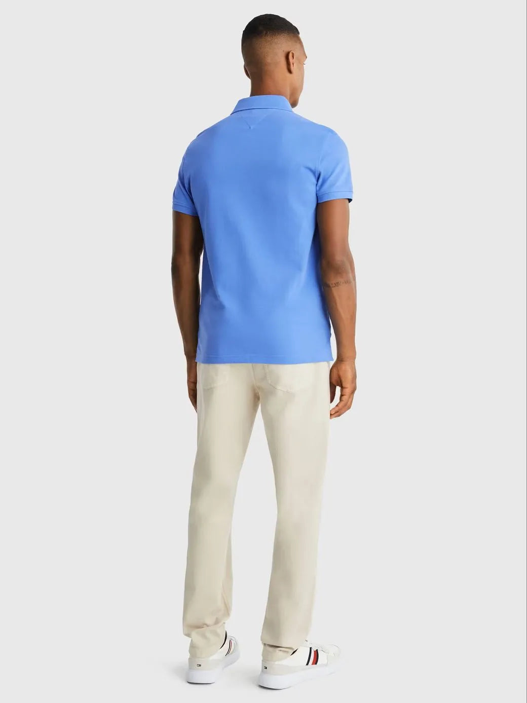 Tommy Hilfiger Blue Polo Shirt For Men