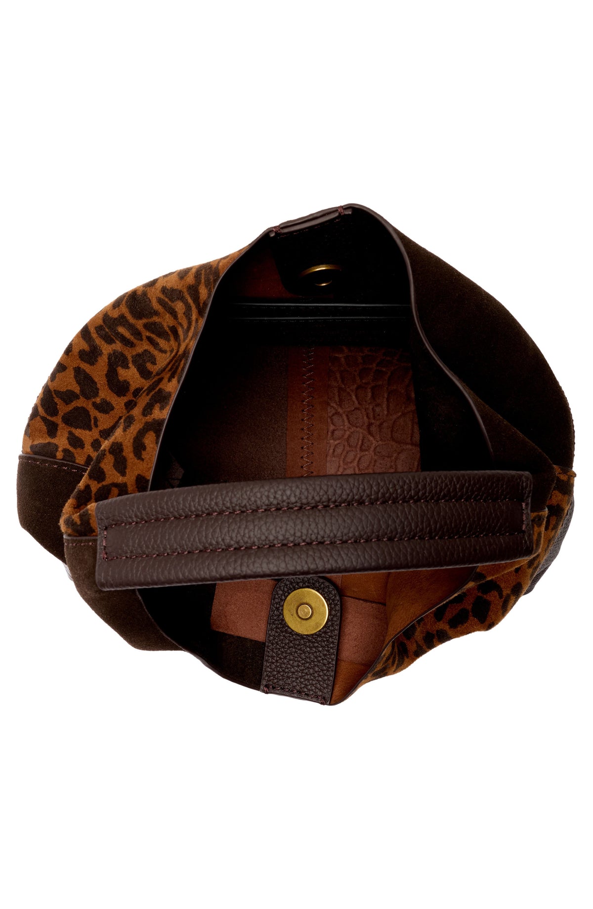 Bolso hobo Kurt Geiger – Mini Brixton Slouch Leather Hobo