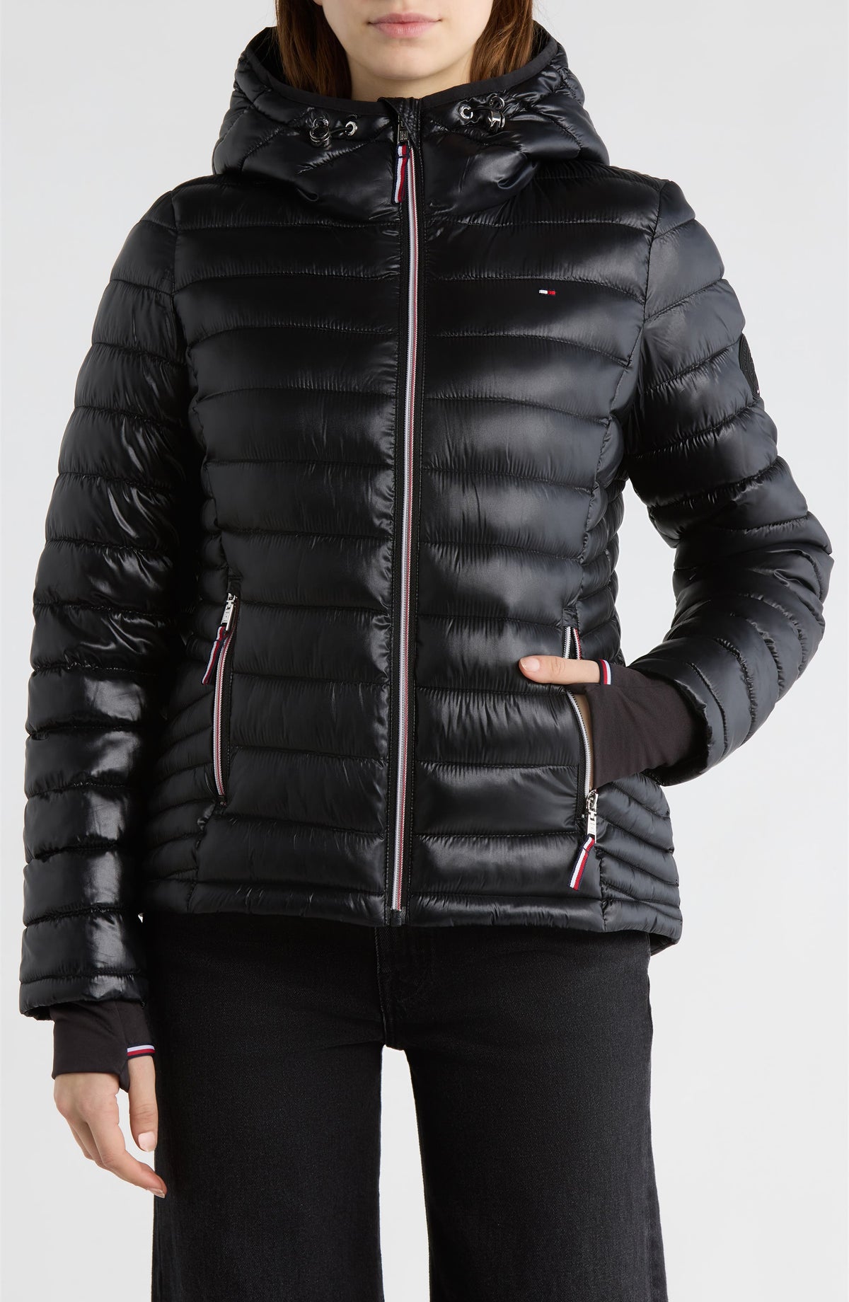 Chaqueta acolchada Tommy Hilfiger – Zip Hooded Packable Puffer Jacket