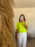 MICHAEL KORS GREEN T-SHIRT