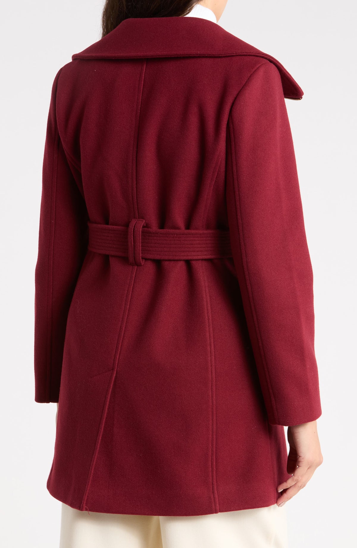 Abrigo Michael Kors – Belted Faux Wool Coat