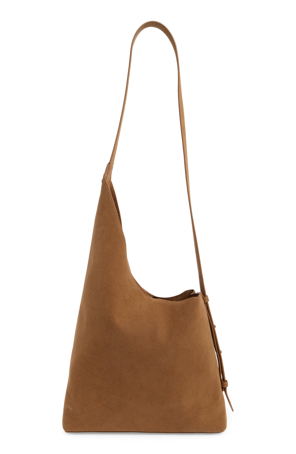 Bolso BCBG – Faux Suede Asymmetric Shoulder Bag