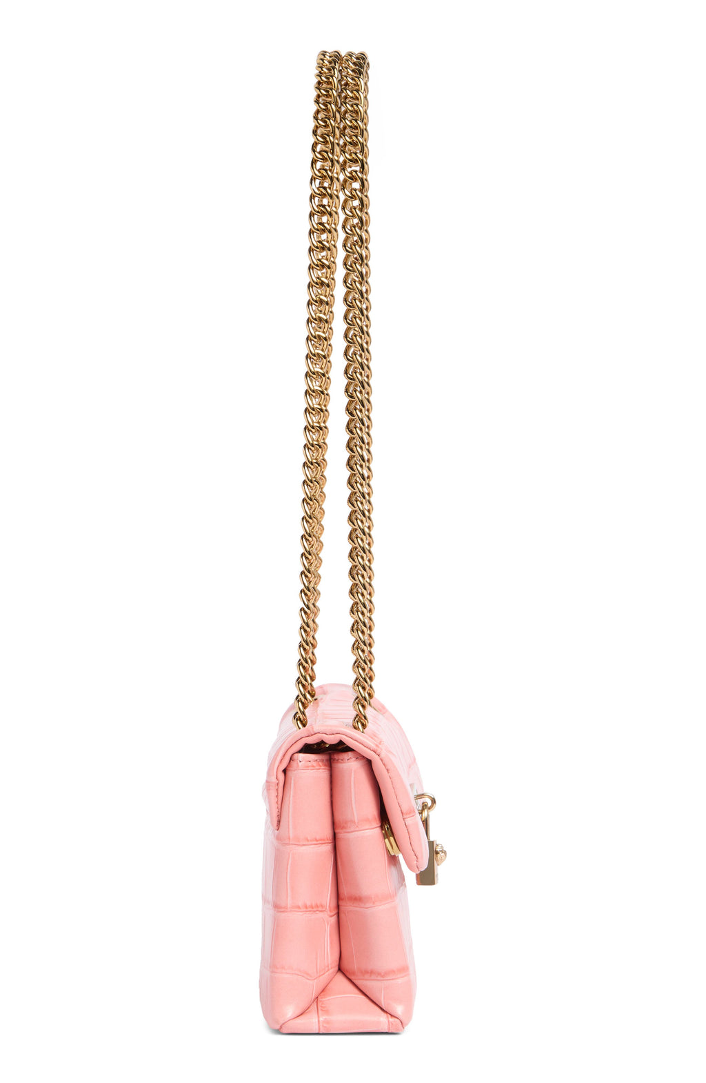 Bolso cruzado Kurt Geiger – Mini Brixton Croc Embossed Leather Crossbody Bag