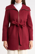 Abrigo Michael Kors – Belted Faux Wool Coat