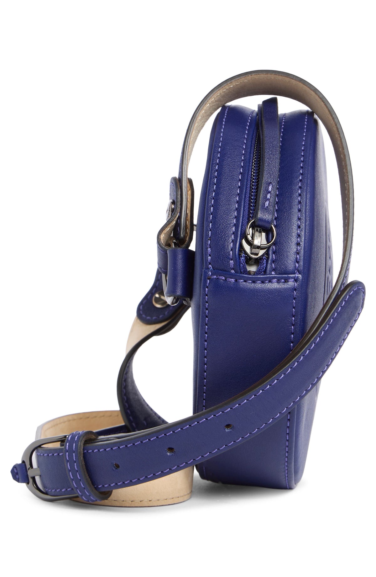 Riñonera Longchamp – Embossed Circular Belt Bag