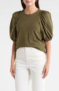 Camiseta Madewell – Puff Sleeve Cotton T-Shirt