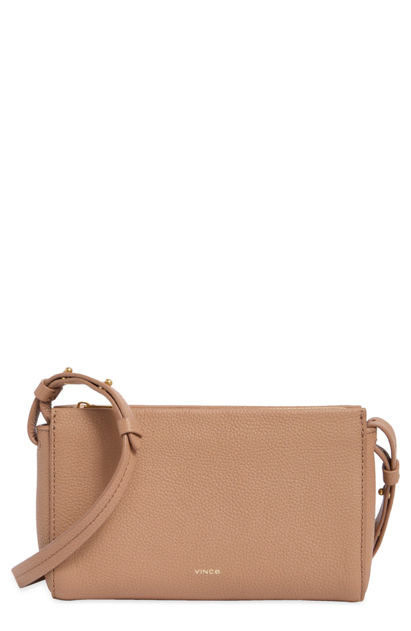 Billetera Vince – Smyrna Pebbled Leather Wallet on a Strap