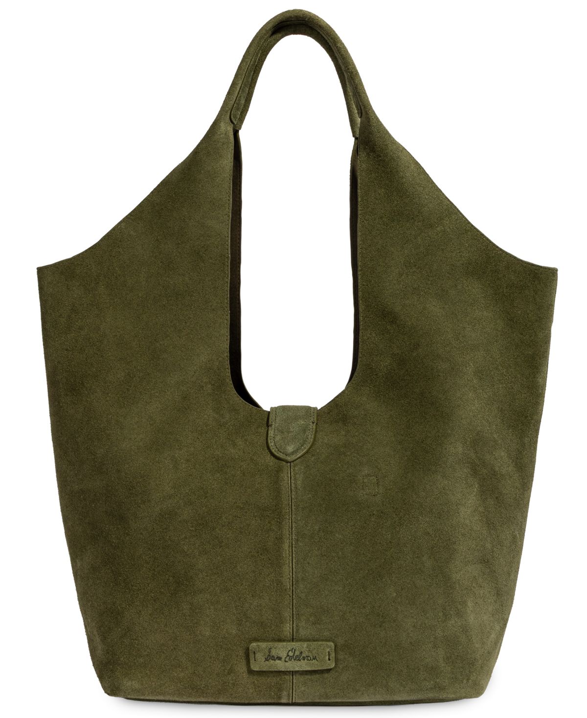 Tote Sam Edelman – Lucy Buckle Suede Medium Tote