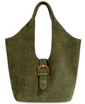 Tote Sam Edelman – Lucy Buckle Suede Medium Tote