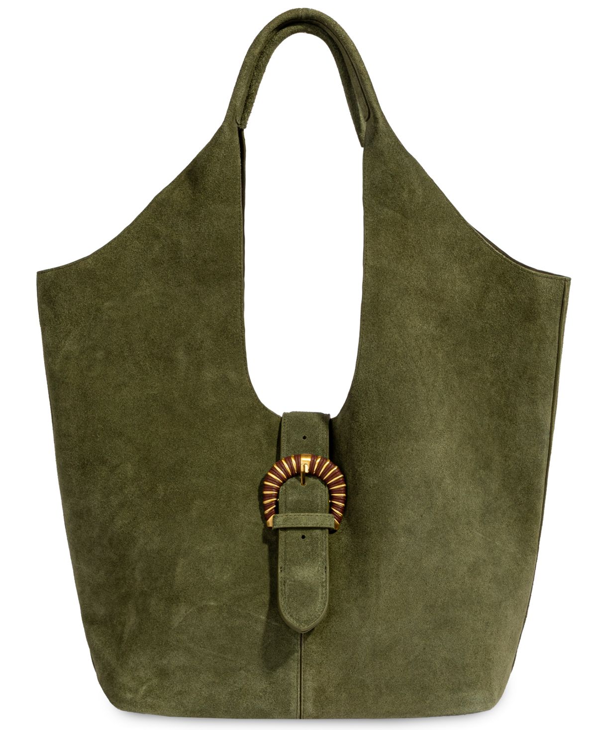 Tote Sam Edelman – Lucy Buckle Suede Medium Tote