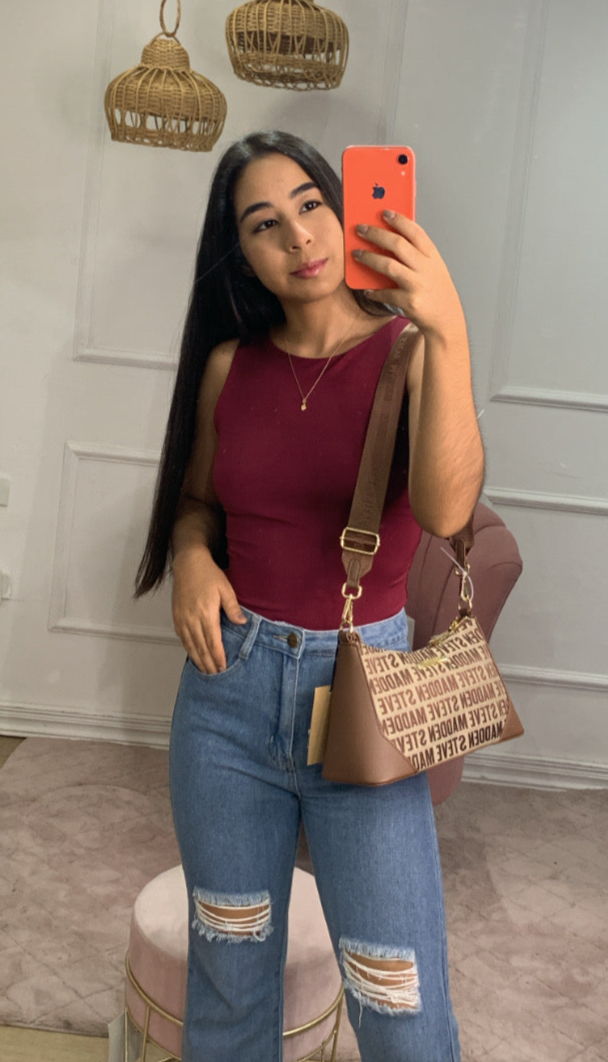 Steve Madden Brown BBILLIE crossbody
