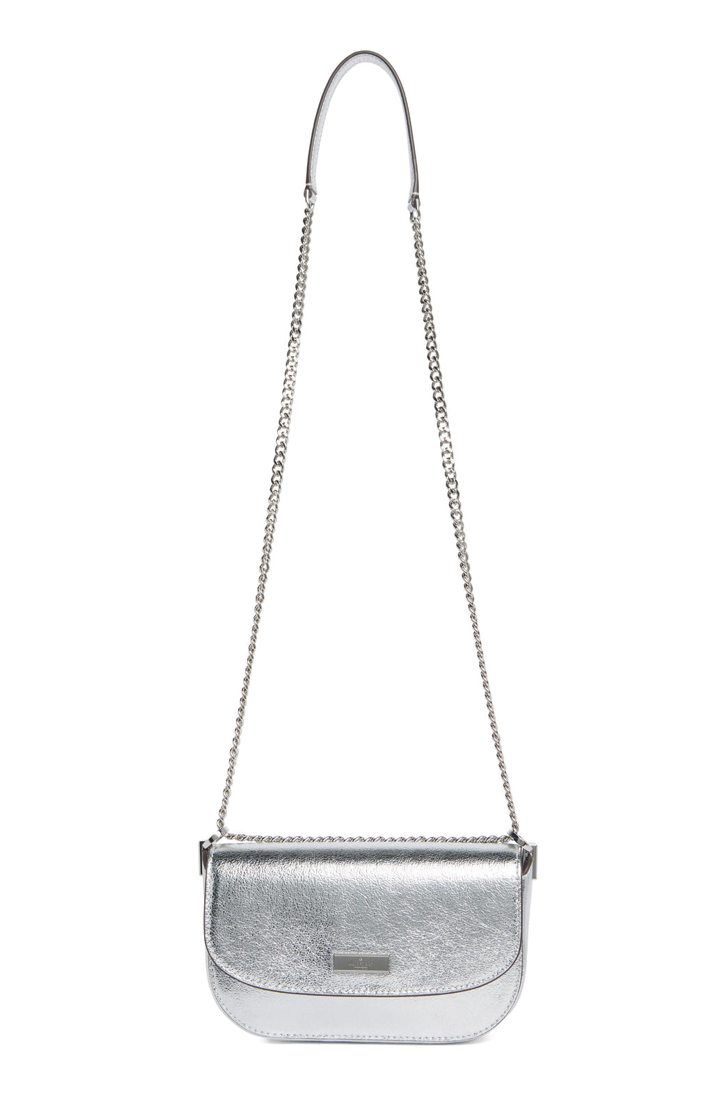 Bolso metalizado Kate Spade – Krista Metallic Chain Flap Crossbody Bag