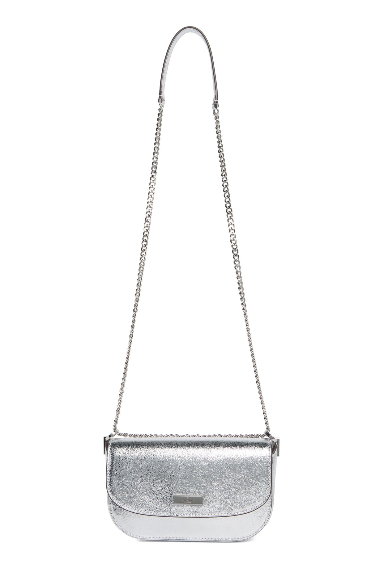 Bolso metalizado Kate Spade – Krista Metallic Chain Flap Crossbody Bag