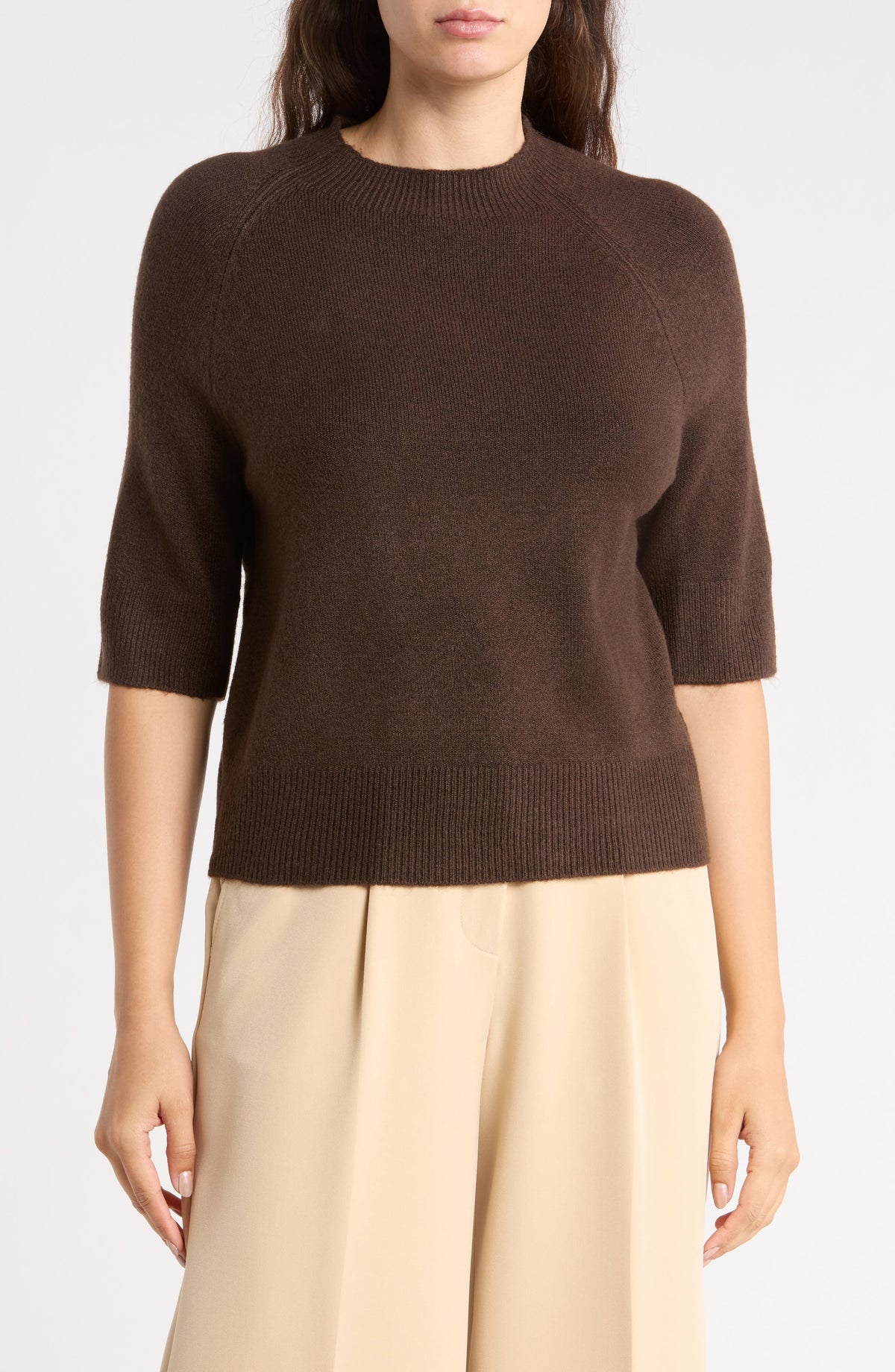 Suéter Vince Camuto – Crewneck Short Sleeve Sweater