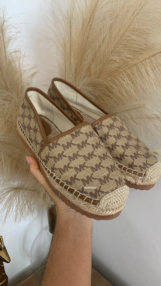 Michael Kors Original Lenny Logo Jacquard Ladies Espadrilles