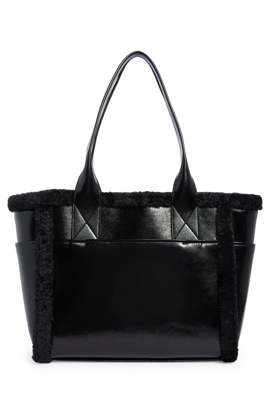 Tote Kate Spade – Jett Faux Shearling Trim Tote Bag