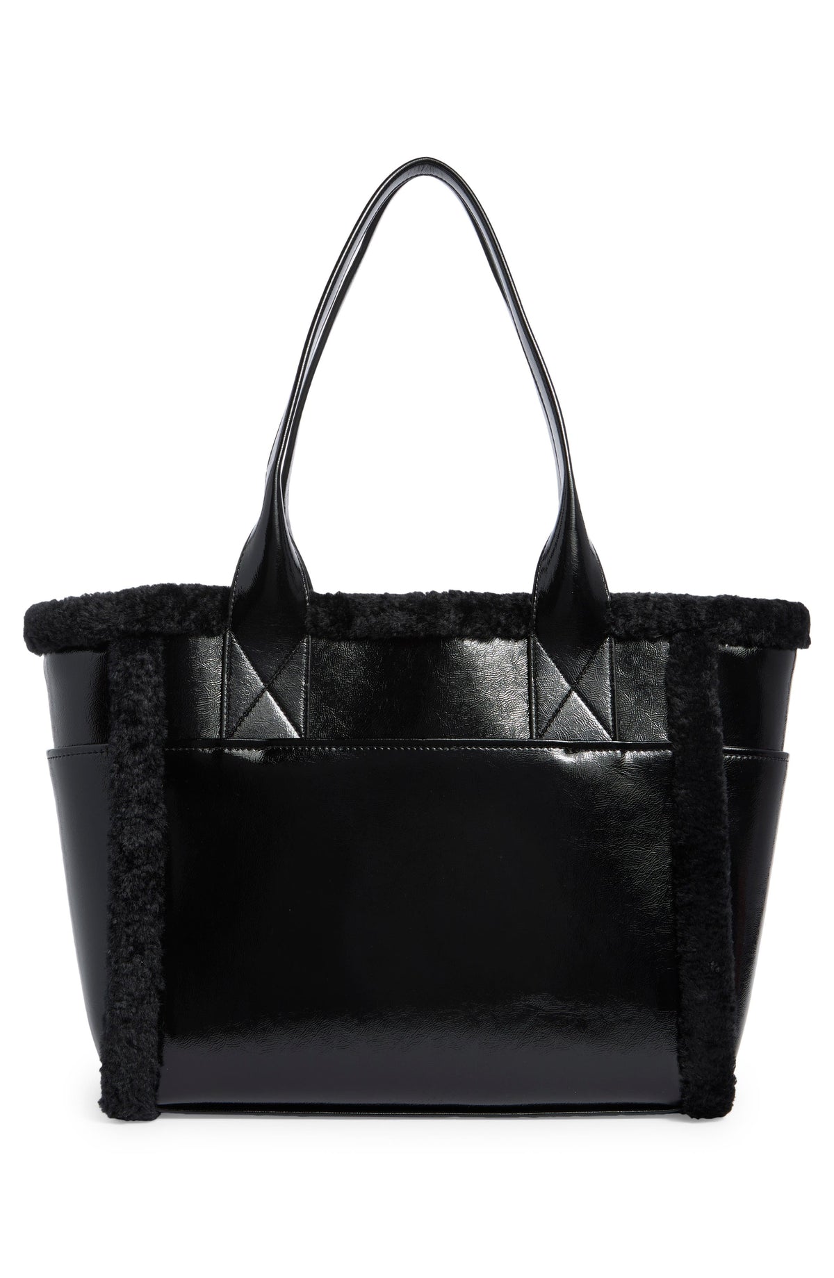 Tote Kate Spade – Jett Faux Shearling Trim Tote Bag