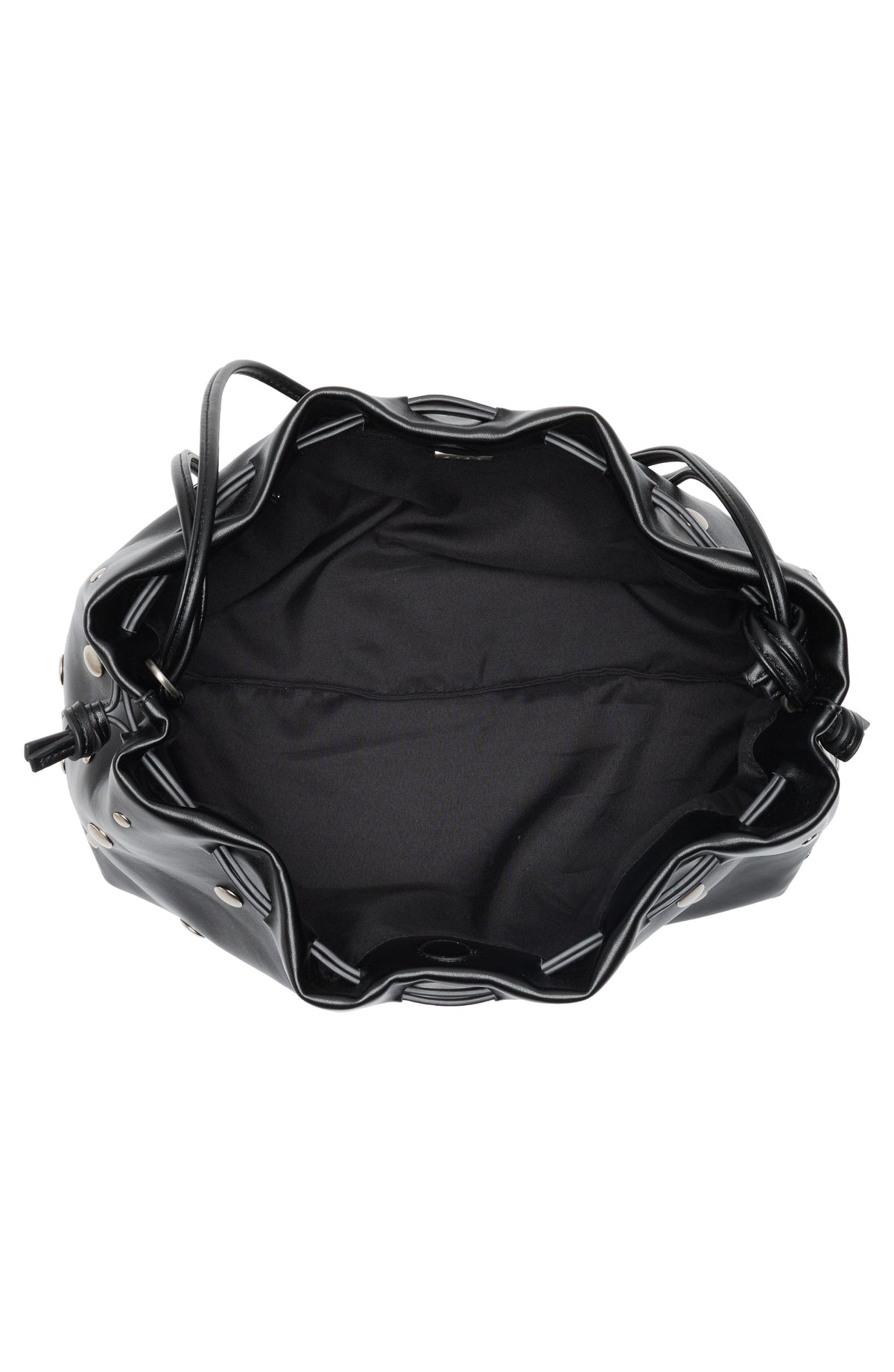 Bolso BCBG – Studded Drawstring Faux Leather Shoulder Bag