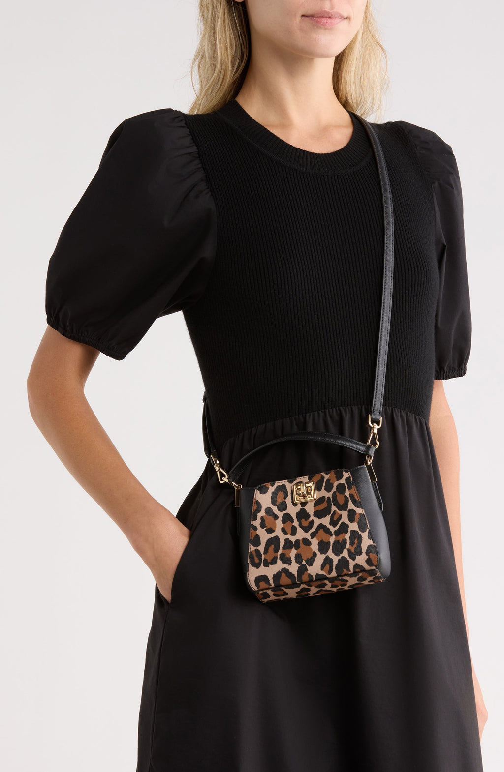 Bolso de mano Kate Spade – Phoebe Spotted Leopard Print Top Handle Bag