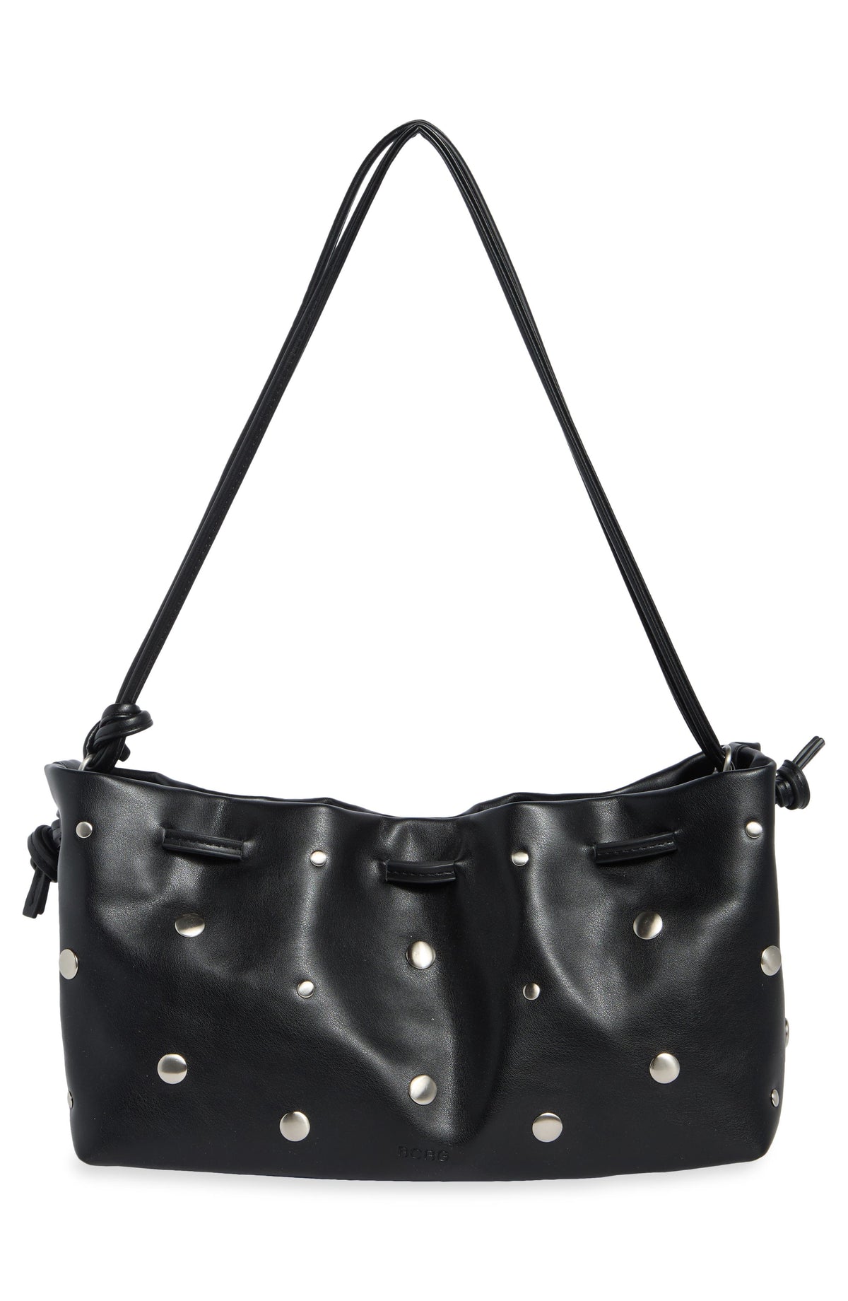 Bolso BCBG – Studded Drawstring Faux Leather Shoulder Bag