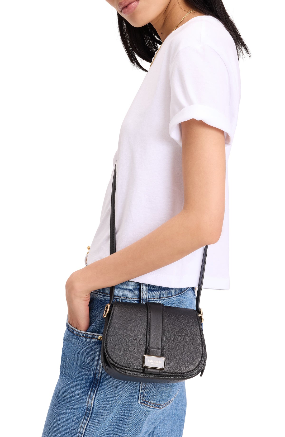 Mini crossbody Kate Spade – Mini Noveau Textured Leather Crossbody Bag