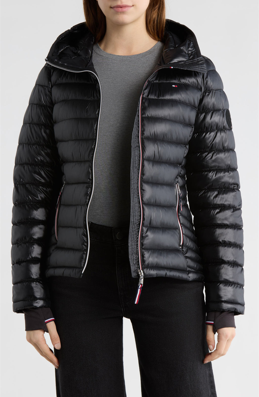 Chaqueta acolchada Tommy Hilfiger – Zip Hooded Packable Puffer Jacket
