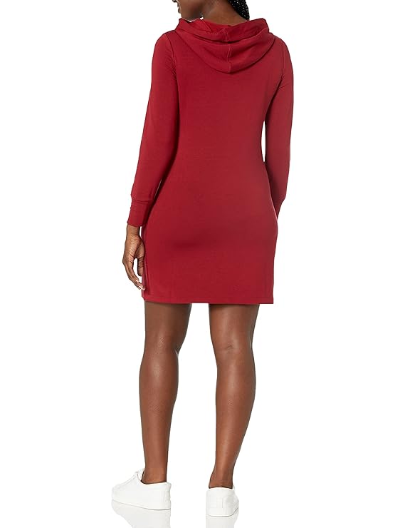 Calvin Klein Women's Long Sleeve Hoodie Dress