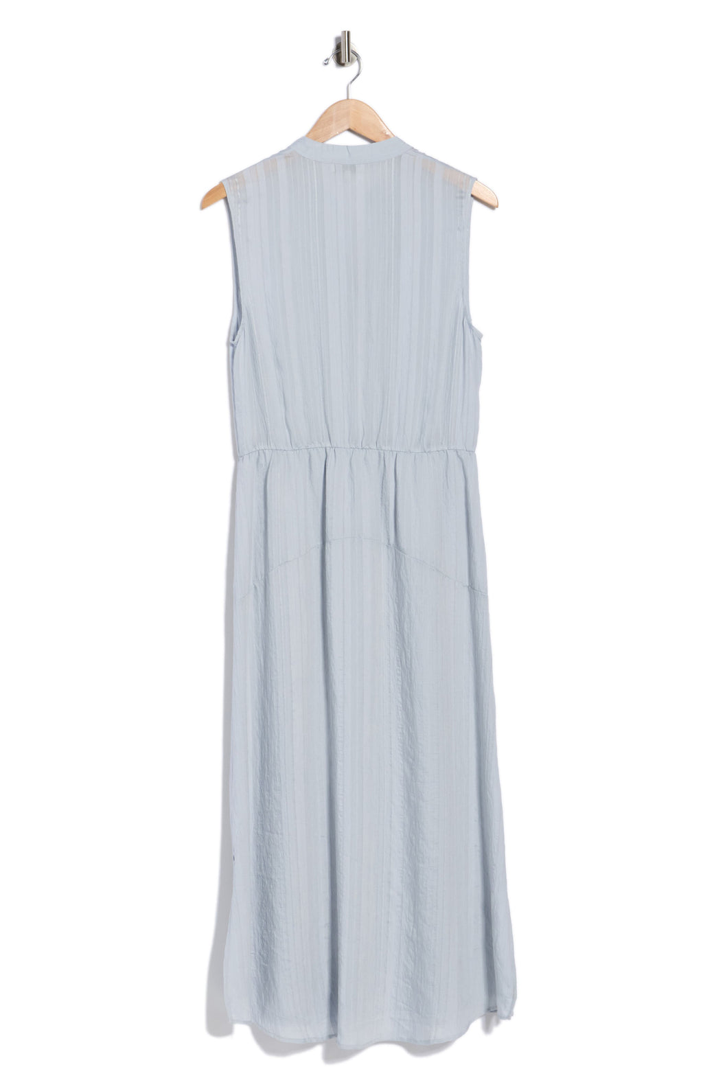 Vestido Vince – Drapey Striped Tiered Dress
