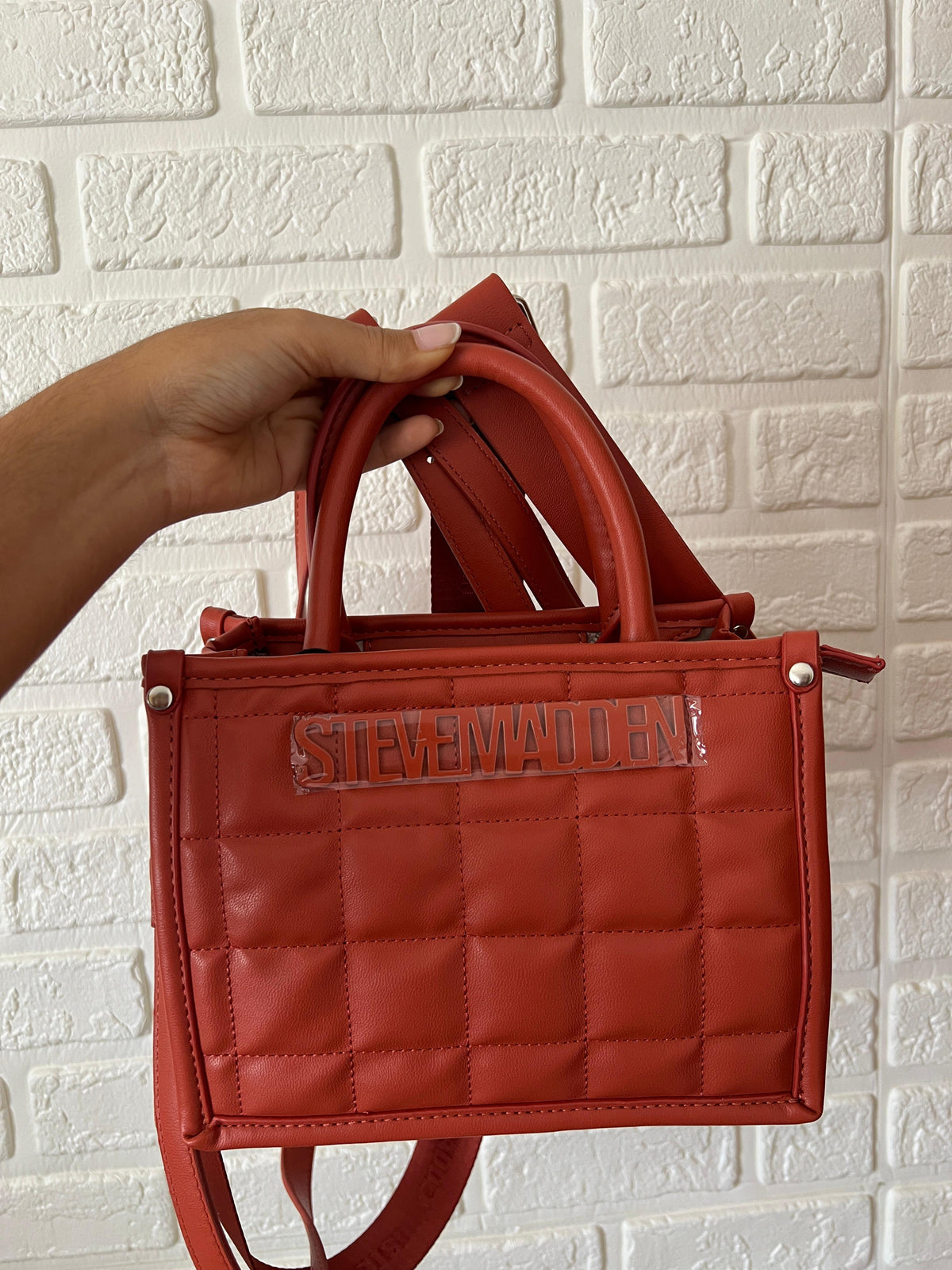 Steve Madden Bniko Convertible Crossbody Bag with 2 Straps