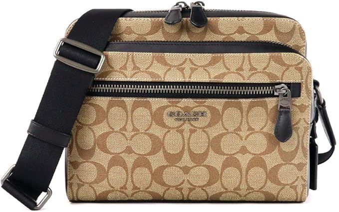 COACH WEST CAMERA BAG IN SIGNATURE