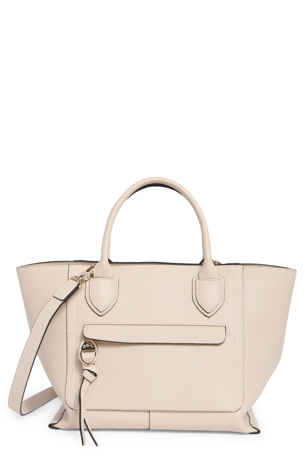 Cartera Longchamp – Mailbox Medium Leather Top Handle Bag