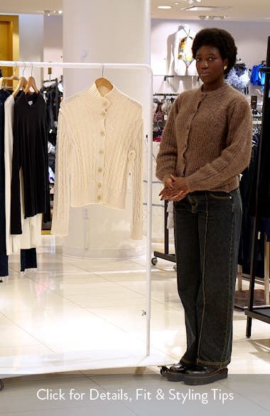 Cárdigan Free People – Cable Stitch Cardigan