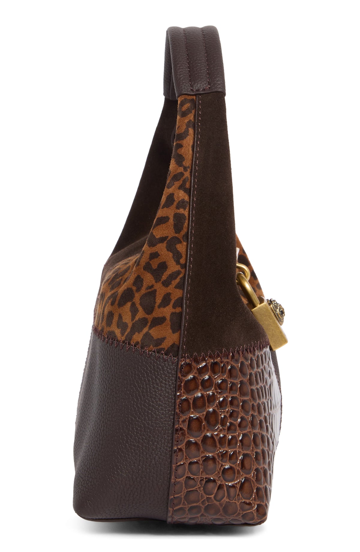 Bolso hobo Kurt Geiger – Mini Brixton Slouch Leather Hobo