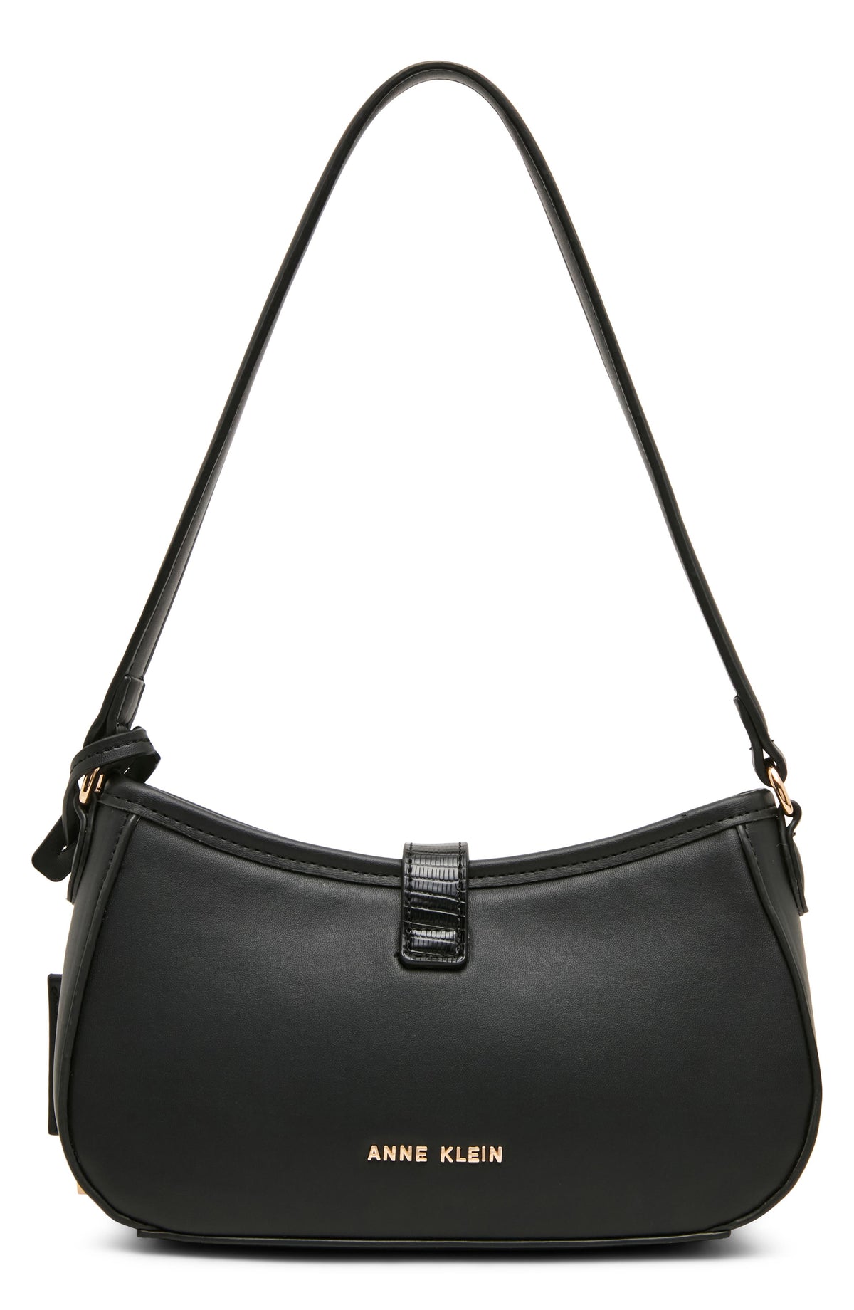 Bolso de hombro Anne Klein – Buckle Faux Leather Shoulder Bag