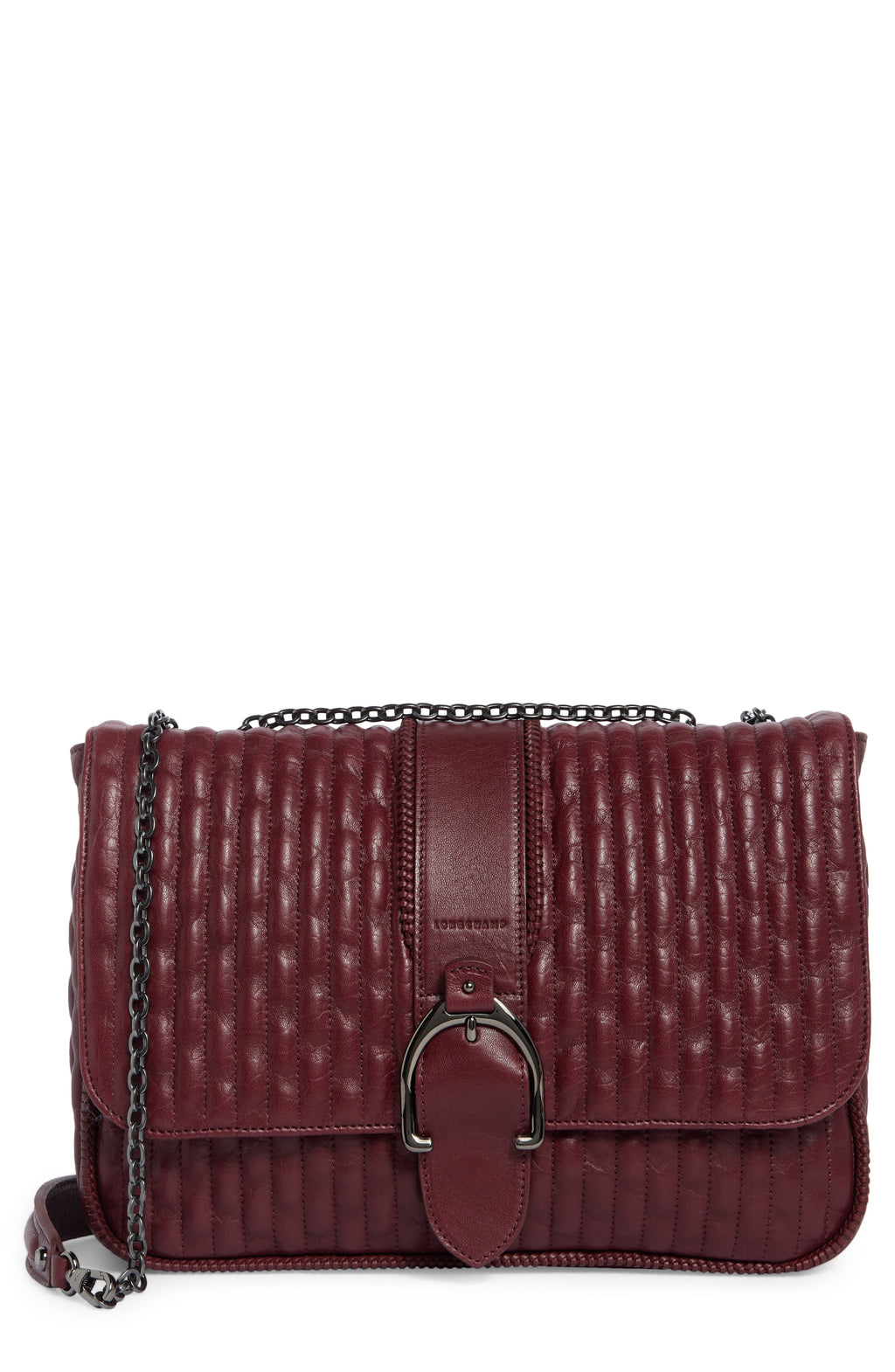 Bolso cruzado Longchamp – Large Amazone Leather Quilted Convertible Crossbody Bag