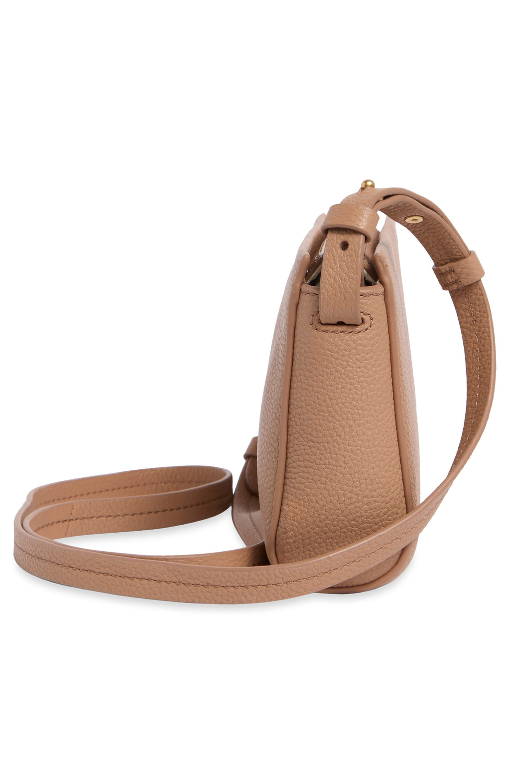 Billetera Vince – Smyrna Pebbled Leather Wallet on a Strap