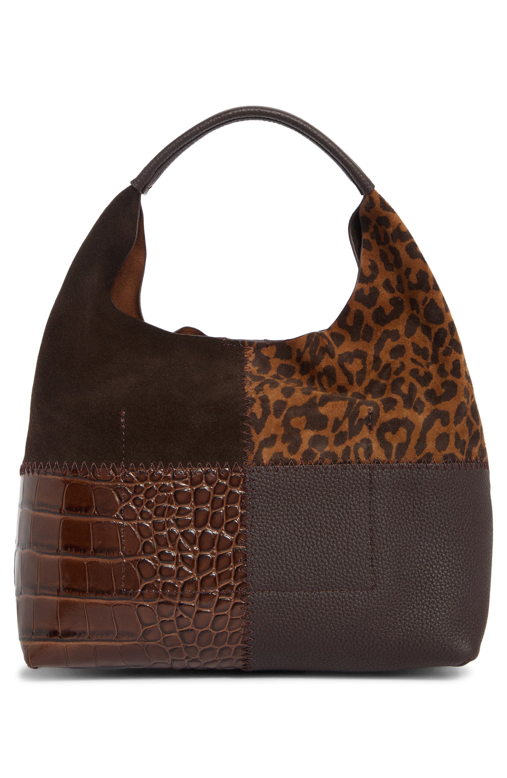 Bolso hobo Kurt Geiger – Mini Brixton Slouch Leather Hobo