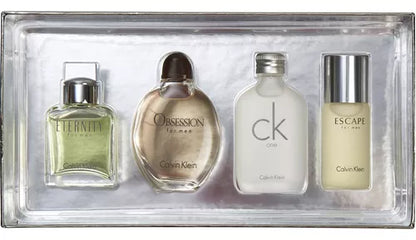 Set 4 Mini Perfumes Calvin Klein