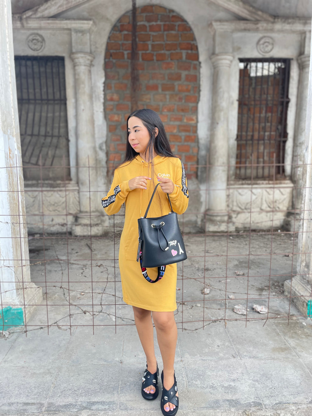 Vestido Poleron Calvin Klein