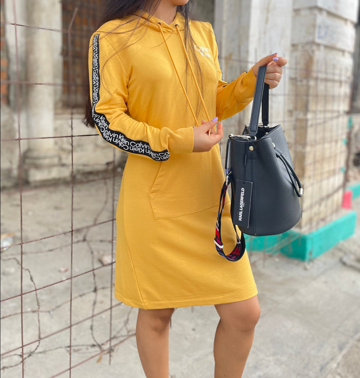 Vestido Poleron Calvin Klein