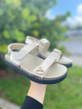 Guess Women's Open Toe Slide Footbed Sandal